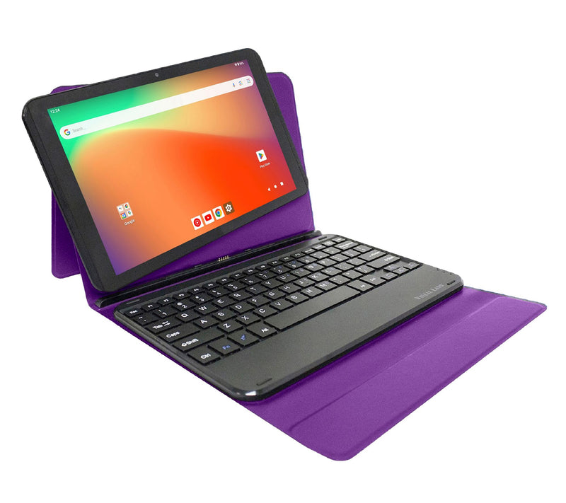 Visual Land Prestige 10.1" HD Quad-Core 128GB Tablet w/ Keyboard Case — View 9