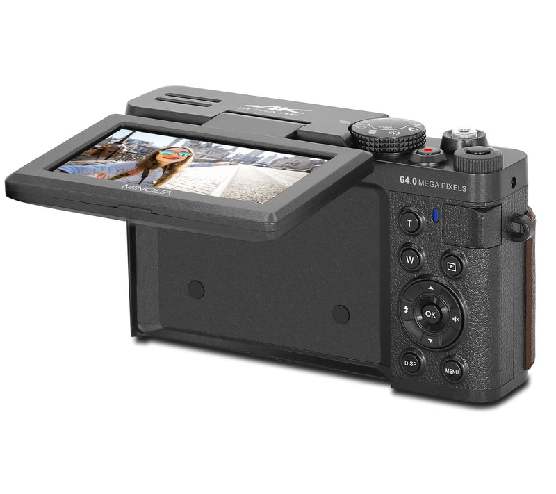 Minolta MND35 64MP 4K UltraHD Auto Focus Camera w/ Accessories — View 5