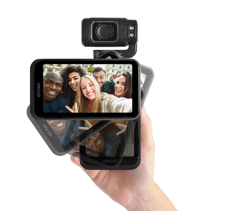 Minolta MN5KGP1 5K Ultra HD Video Camcorder w/ Accessories — View 8