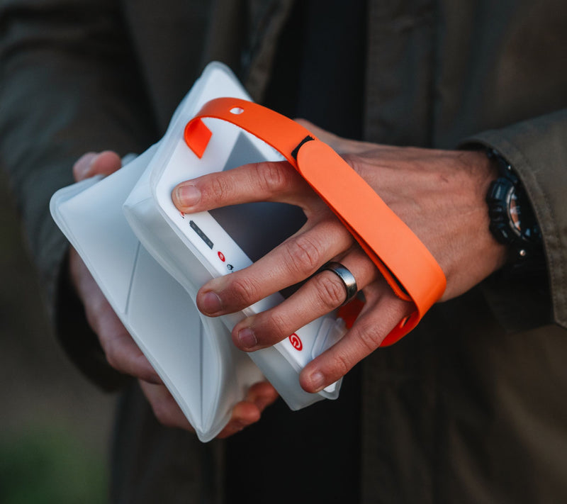 LuminAID Max Solar Powered Quick Inflate Lantern w/ USB Charging Port — View 8