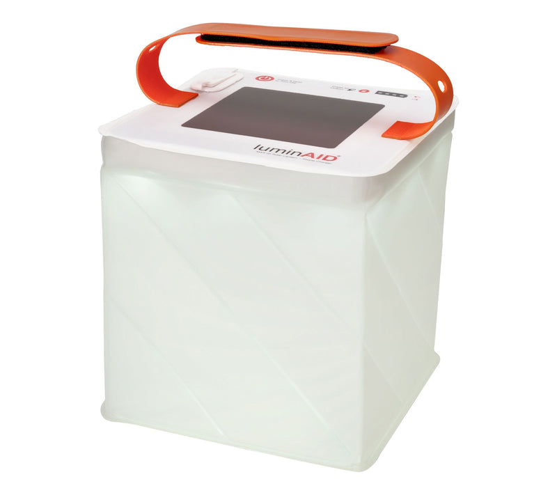LuminAID Max Solar Powered Quick Inflate Lantern w/ USB Charging Port — View 2