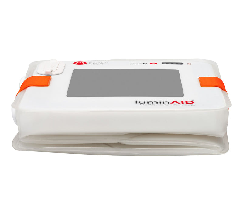 LuminAID Max Solar Powered Quick Inflate Lantern w/ USB Charging Port — View 4