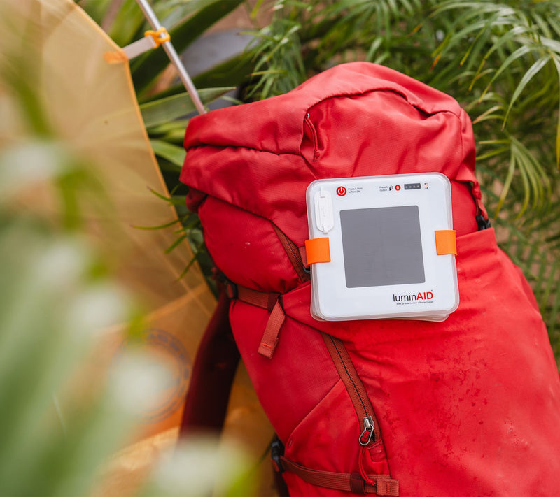 LuminAID Max Solar Powered Quick Inflate Lantern w/ USB Charging Port — View 7