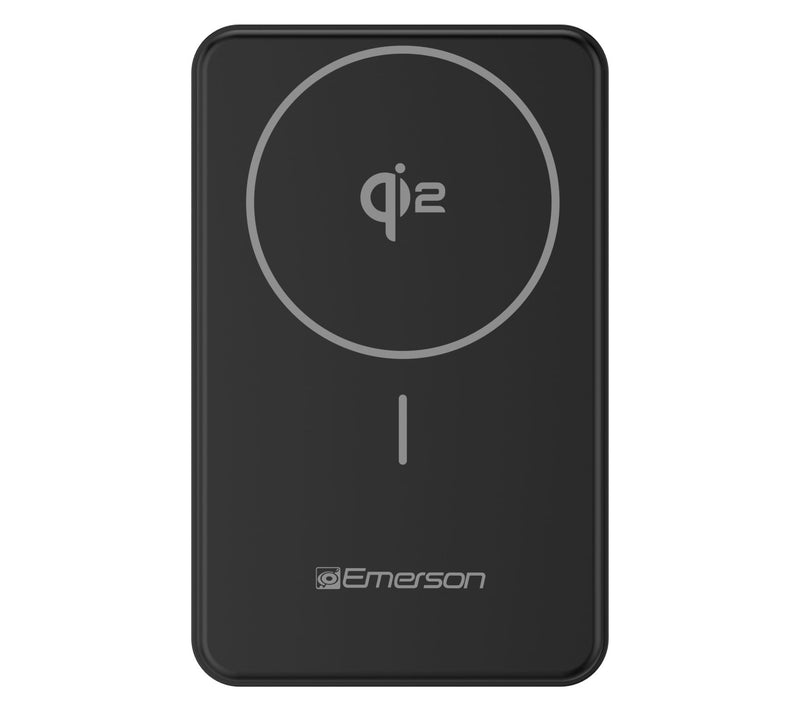 Emerson 10000 mAh Power Bank w/ 15W Magnetic Wireless Charging — View 14