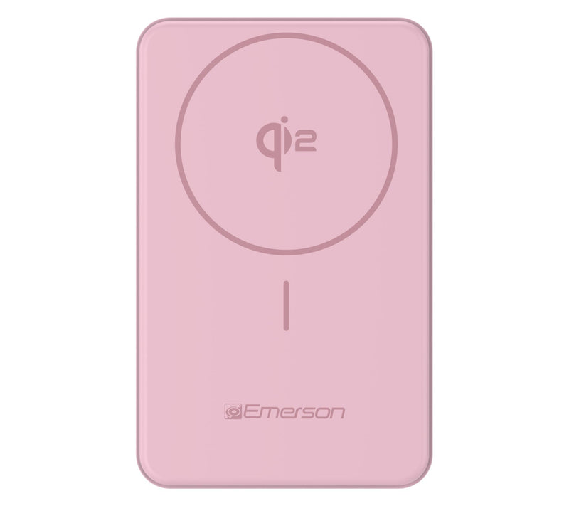 Emerson 10000 mAh Power Bank w/ 15W Magnetic Wireless Charging — View 15