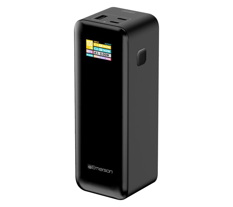 Emerson Power Bank 27,000mAh w/ PD 140W & Digital Display — View 5