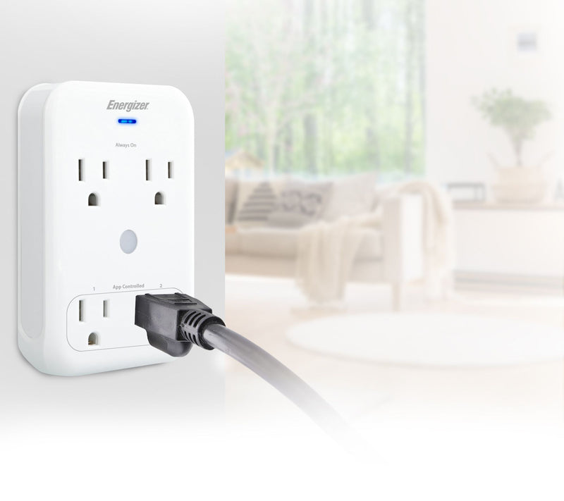 Energizer 1080p Wifi Cam 2pk with Smart 4-Outlet Wall Tap — View 8