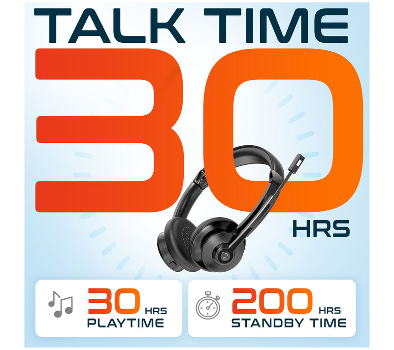 Delton 30X Bluetooth Headset with HS1 Stand — View 3
