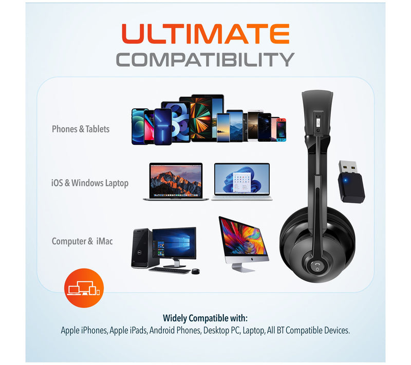 Delton 30X Bluetooth Headset with HS1 Stand — View 4