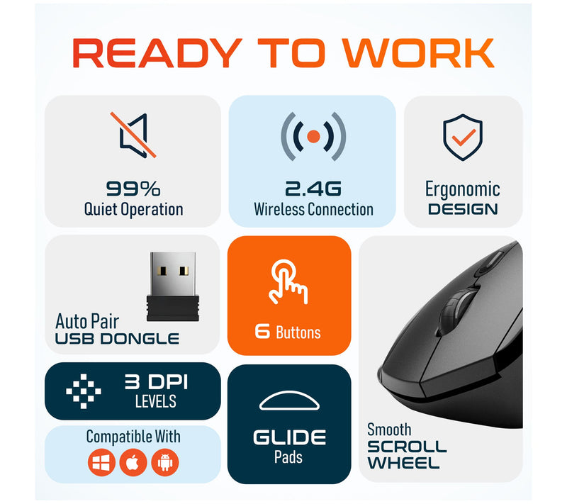 Delton S30 Wireless Optical 2.4 GHz Mouse — View 5