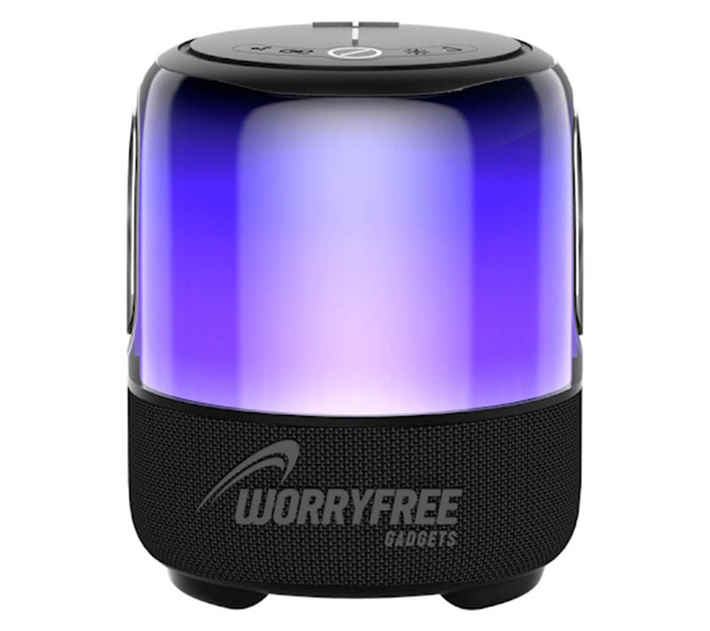 WorryFree Gadgets 60W Portable Party Speakerwith Microphone — View 3