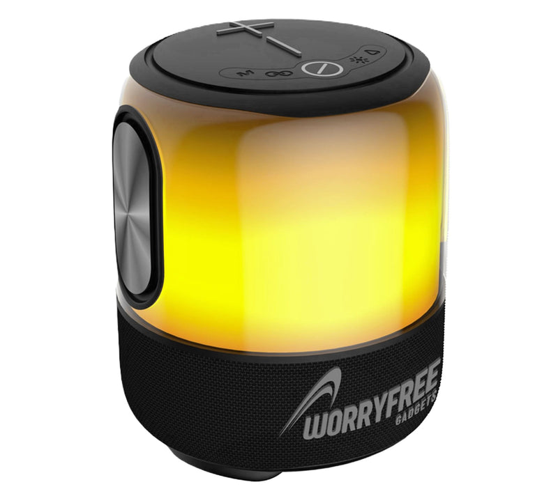 WorryFree Gadgets 60W Portable Party Speakerwith Microphone — View 2