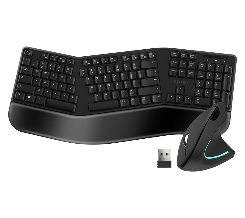 Delton KB200 Wireless Keyboard and S12 OpticalMouse Combo — Main view
