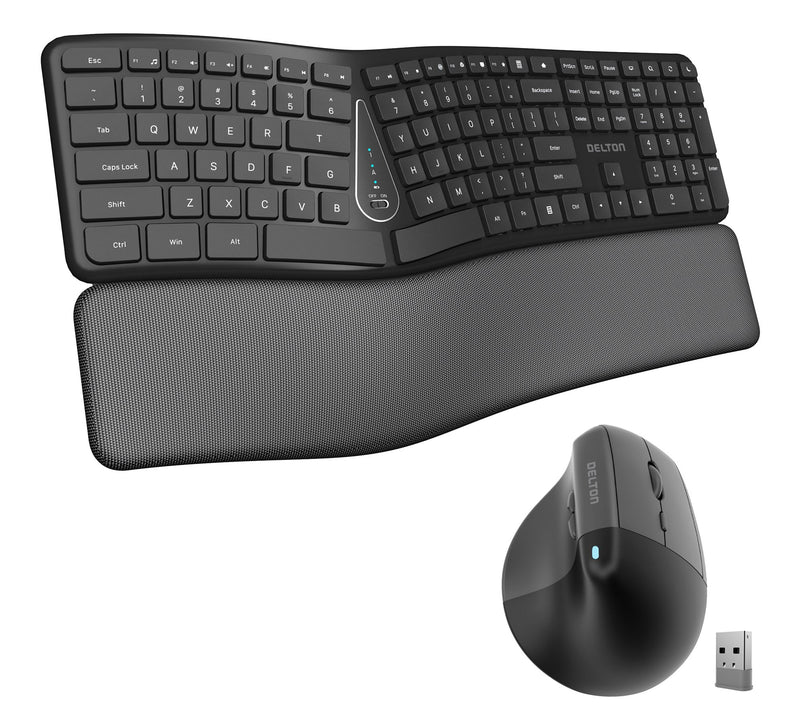 Delton KB250 Wireless Keyboard and S38 OpticalMouse Combo — View 10