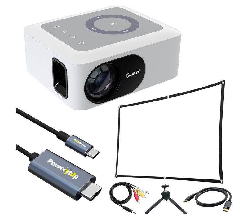 Impecca Home Theater Projector, 5400lm/80 ANSI,720P +ACCS Kit — View 10