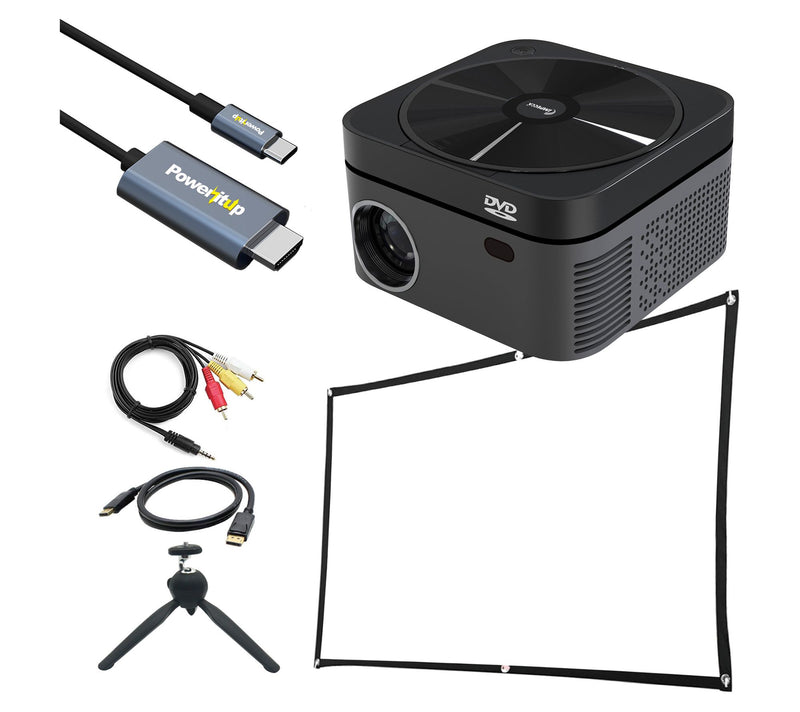 Impecca DVD Home Theater Projector 5400lm/110 ANSI, 720P Kit — View 9