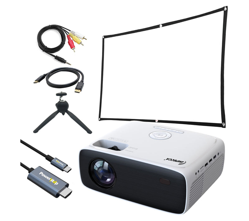 Impecca 180" HD Home Theater Projector, 8600lm/200ANSI, 720P — View 9