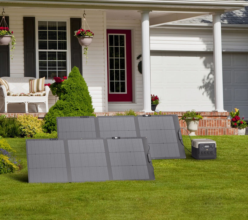 EcoFlow Set of 2 160W Solar Panels — View 2