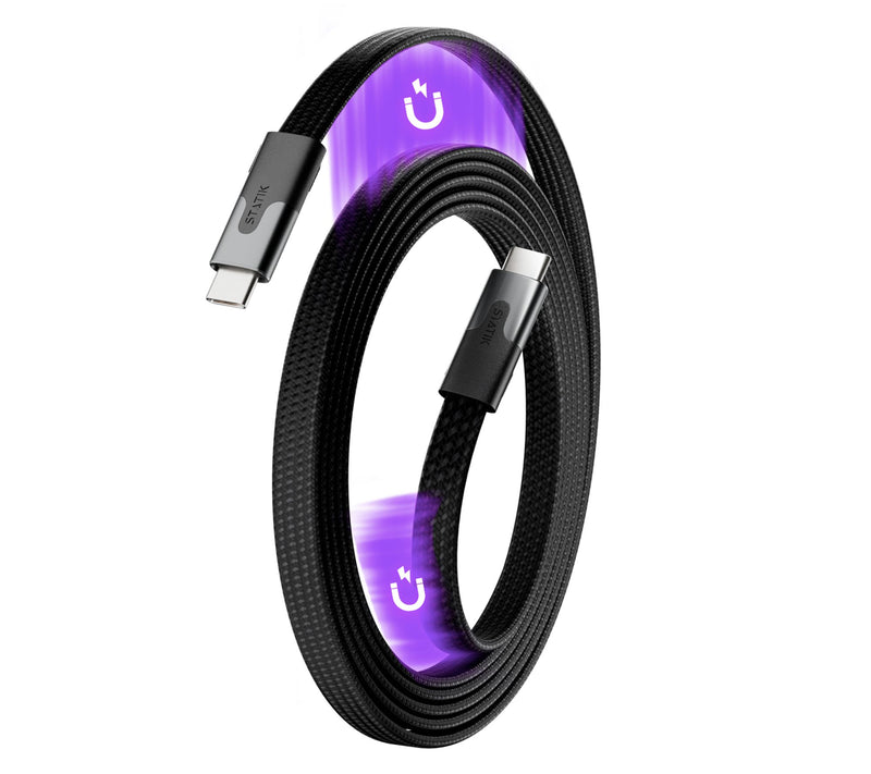 Statik MagStack Slim Pro 1m USB-C to USB-C Cable — View 3