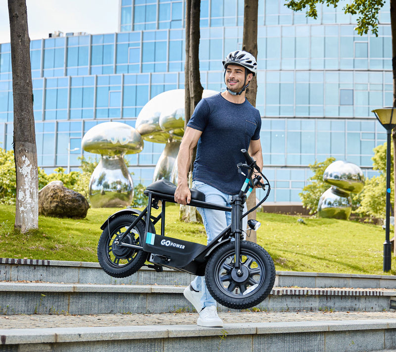 Gopowerbike GoSparky Fully Assembled Electric Bike w/ 350W Motor — View 8