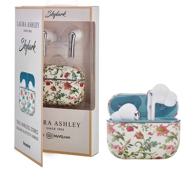 Laura Ashley True Wireless Stem Style Earbuds — View 16