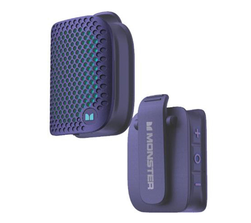 Monster Wearable Portable Bluetooth Clip-On Speaker — View 9