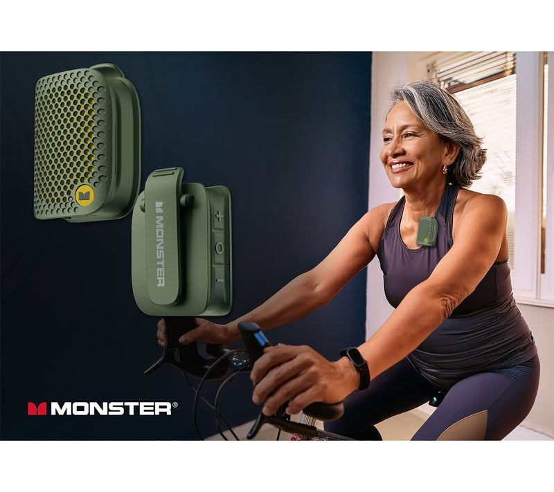 Monster Wearable Portable Bluetooth Clip-On Speaker — View 14