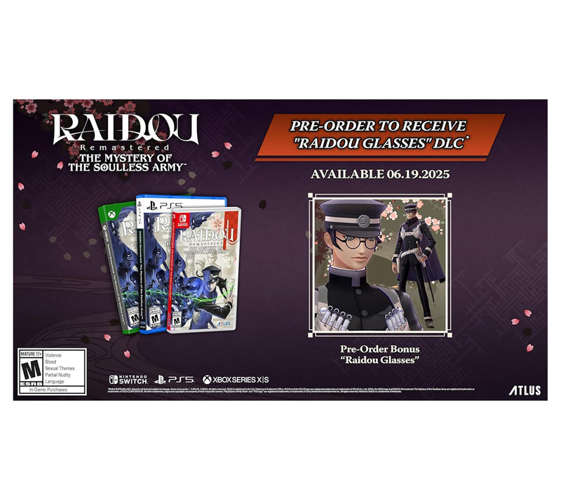Raidou: Remastered - Mystery of Soulless Army LE - NSW — View 2