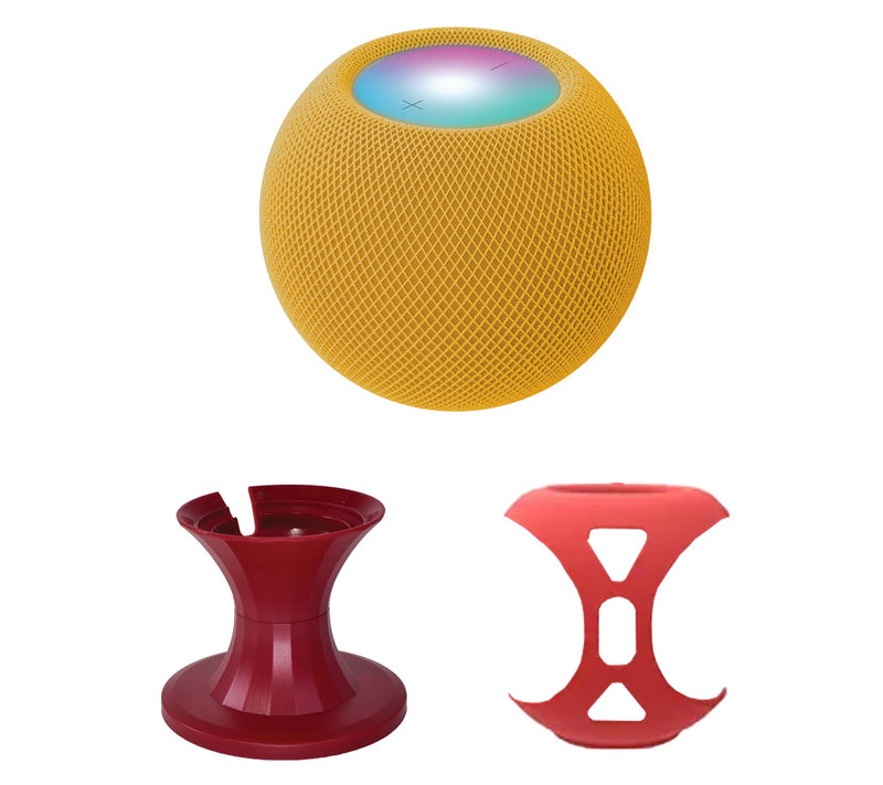 Refurbished Apple HomePod mini with Stand and Silicone Skin — View 45
