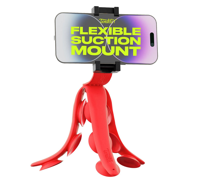 5-Pac Tenikle Pro Bendable Suction Cup Tripod — View 6