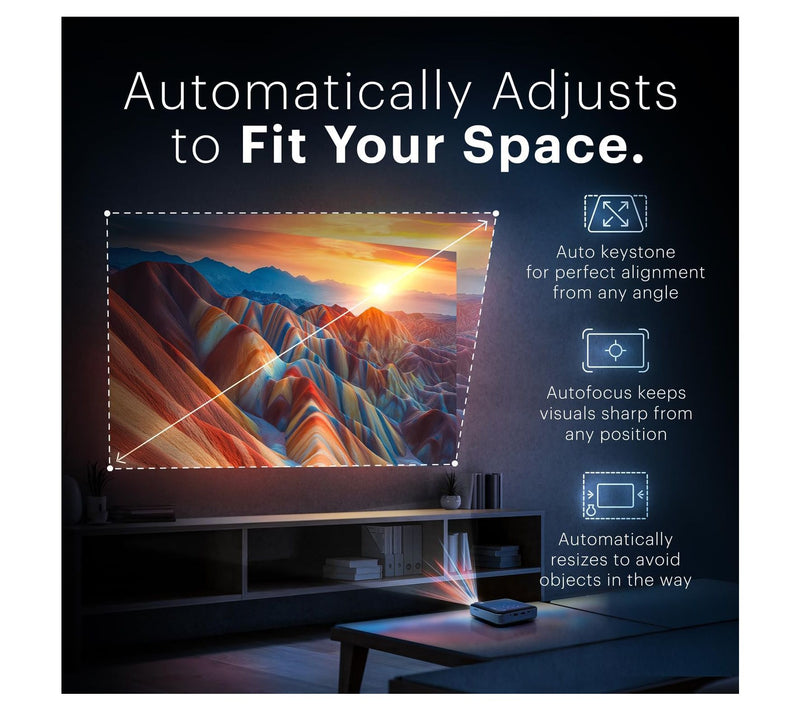 Kodak Luma 500 Pico Projector, Full HD Smart Projector — View 9