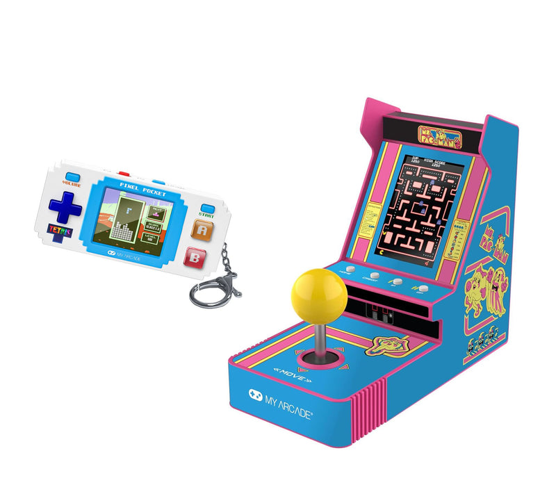 My Arcade Joystick Retro Arcade Machine with Mini Pixel Gaming Handheld — Main view