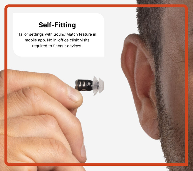 Eargo SE In Ear Hearing Aids with Cleaning Kit and Ear Tips — View 7