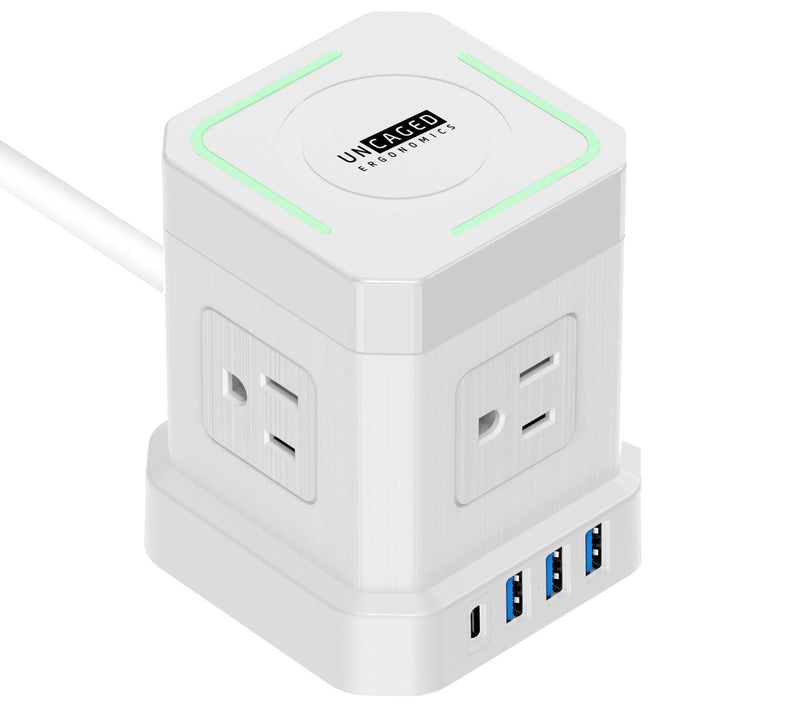 Uncaged Ergonomics Wireless Charging Power Cube — View 17