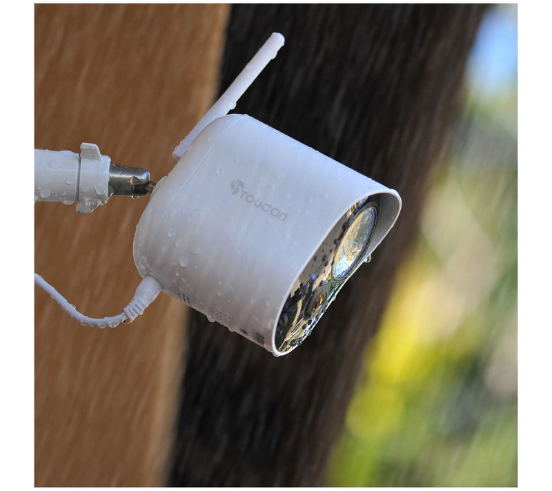 Toucan Security 1080p Floodlight Cam w/ Radar Motion Detection — View 10