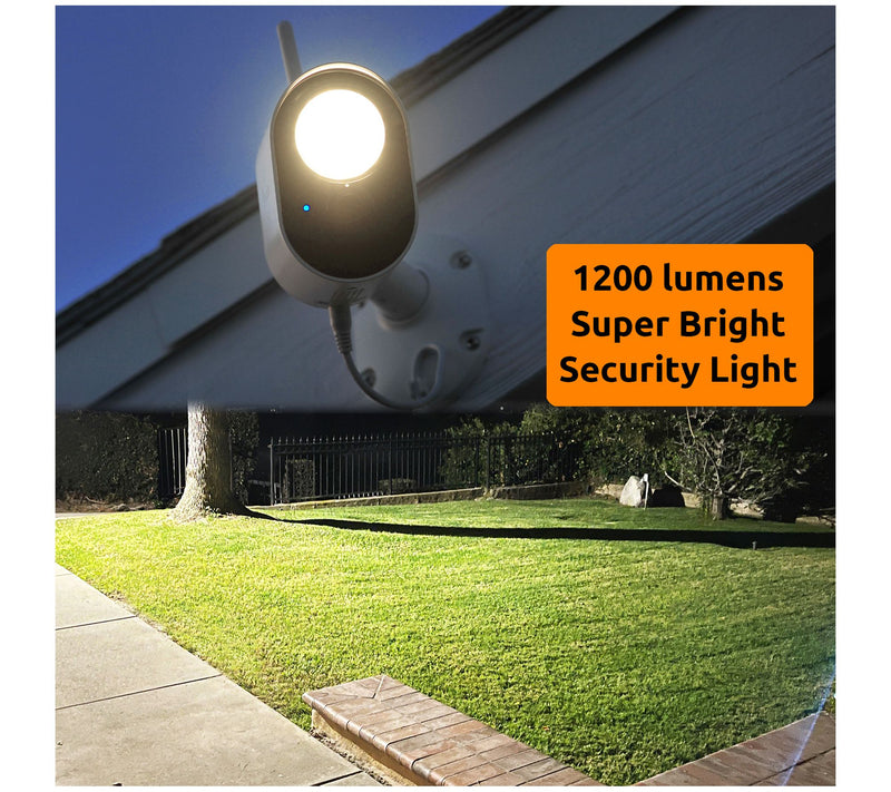 Toucan Security 1080p Floodlight Cam w/ Radar Motion Detection — View 5