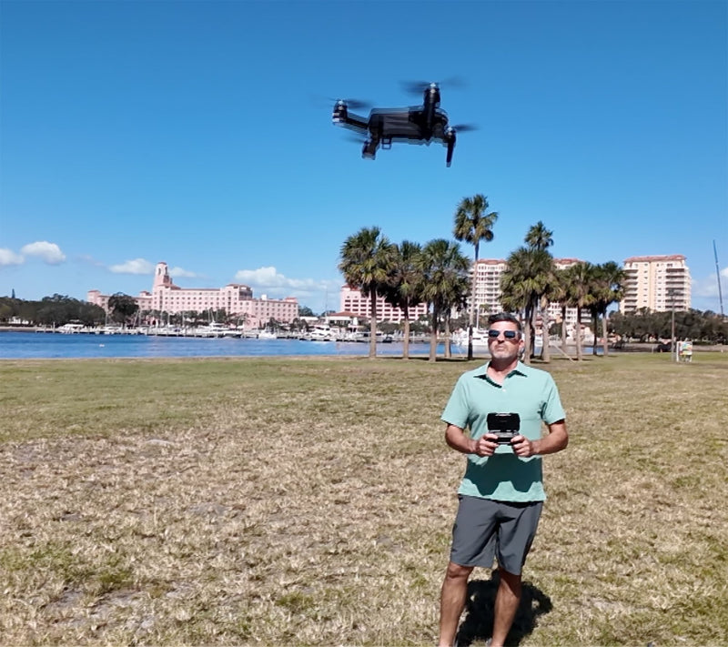 Vivitar 4K Drone w/ Direct Link Video Controller — View 7