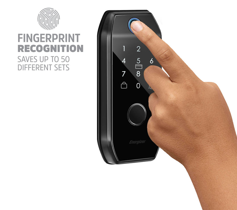 Energizer 5 in 1 Smart Bluetooth Door Lock with Doorbell — View 4