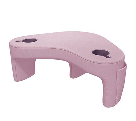 Limitless Lap Desk Memory Foam Pillow with 2 cup Holders — View 4