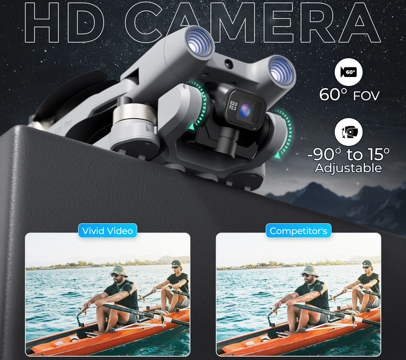 Contixo F21 Pro Mini FPV Drone Camera 4.3" Screen Quadcopter — View 3