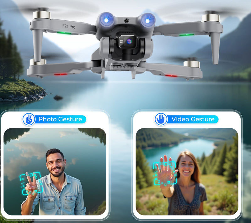 Contixo F21 Pro Mini FPV Drone Camera 4.3" Screen Quadcopter — View 6