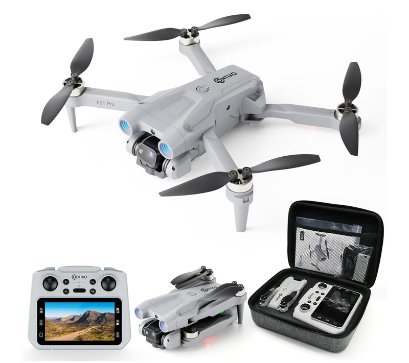 Contixo F21 Pro Mini FPV Drone Camera 4.3" Screen Quadcopter — View 10