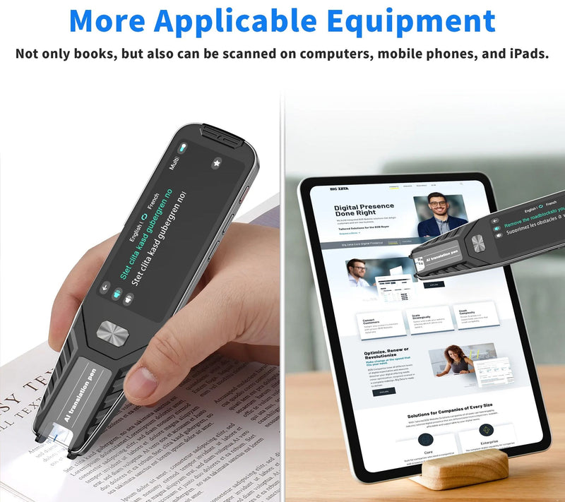 Contixo P1 Smart Scanning Translator Pen, Up to134 Languages — View 5