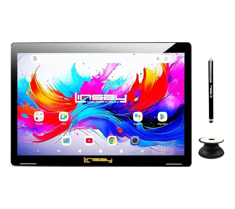 LINSAY 10.1" Octa Core 4GB Ram 256GB Storage Pen and Holder — Main view