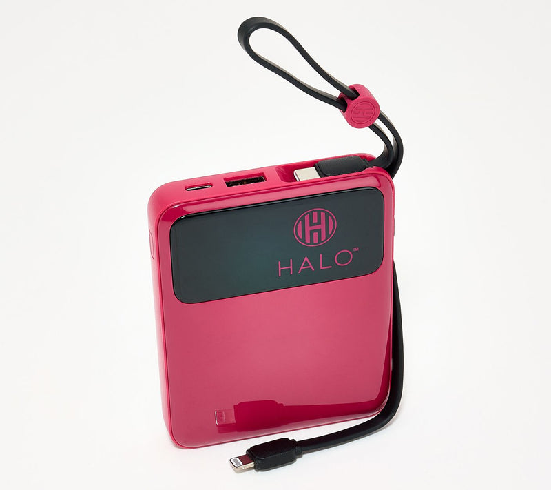 HALO 5,000mAh Power Bank w/ Built-In Cables — View 17
