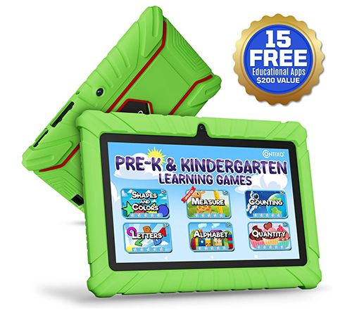 Contixo 7" V8 Kids Tablet Contixo Academy withd-Proof Case — View 8