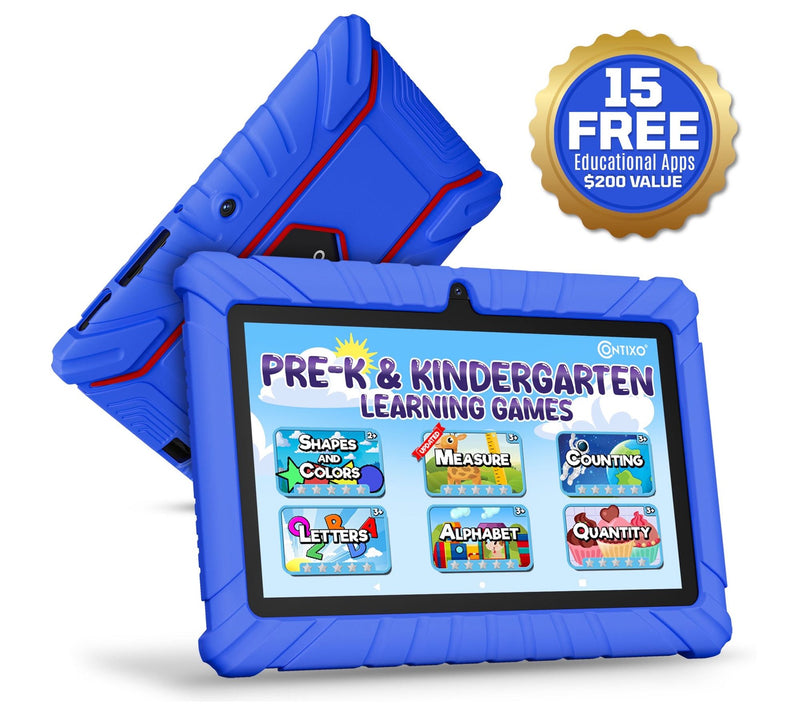 Contixo 7" V8 Kids Tablet Contixo Academy withd-Proof Case — View 2
