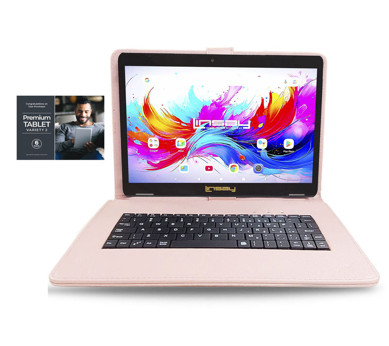 LINSAY 10.1"Octa Core 4GB Ram 256GB Storage w/Key OfficeSuite — View 3