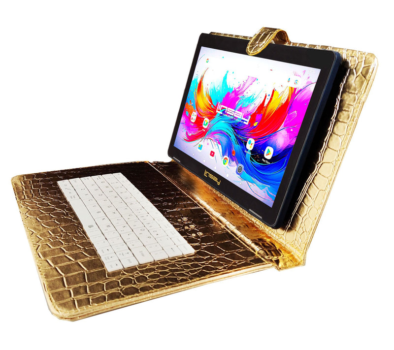 LINSAY 10.1"Octa Core 4GB Ram 256GB Storage w/Croc Key — View 18