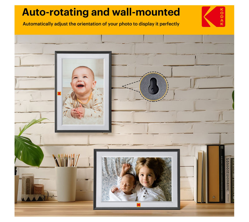 KODAK 10-Inch Wi-Fi Enabled Digital Photo Frame- 32G storage — View 4